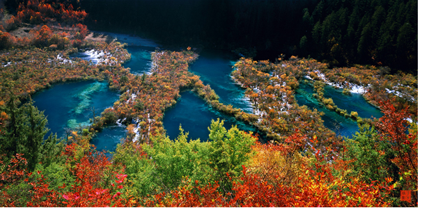 九寨沟的冬天，一样那么美（附九环线自驾路线推荐）